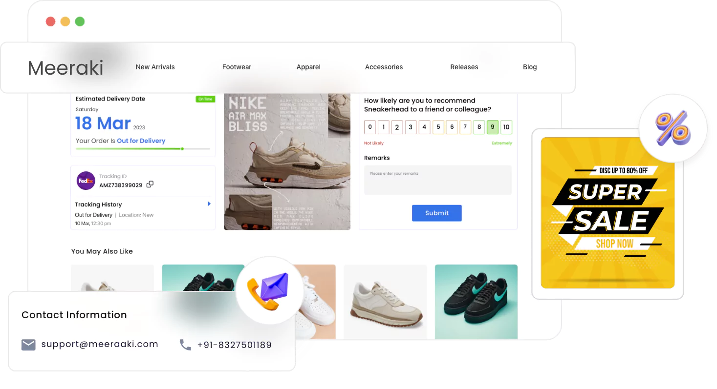 Tracking page illustration
